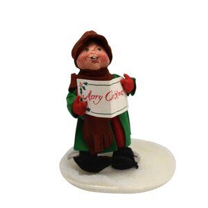Annalee Singing Caroler Doll Figurine 1992 Christmas 7'